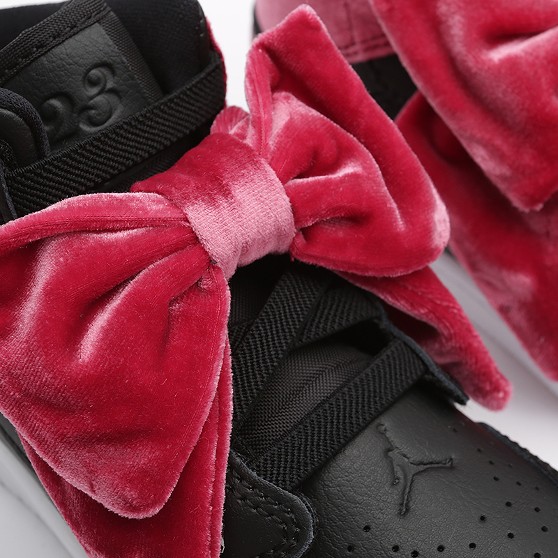 Детские кроссовки Jordan 1 Mid Bow PS (CK5677-006)  - цена, описание, фото 4